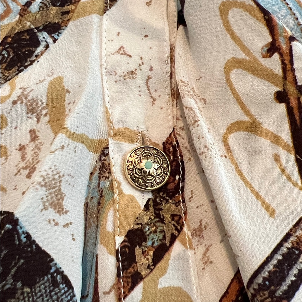 Escada Multicolor Equestrian Blouse - image 4